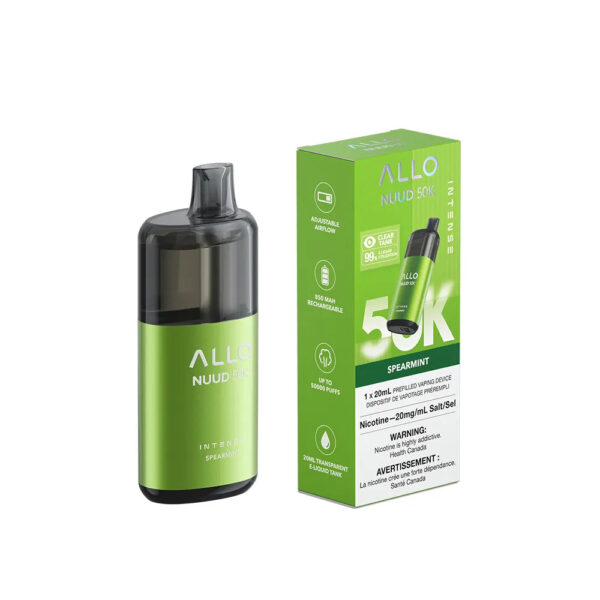 Spearmint Allo Intense Nuud - Disposable 50K